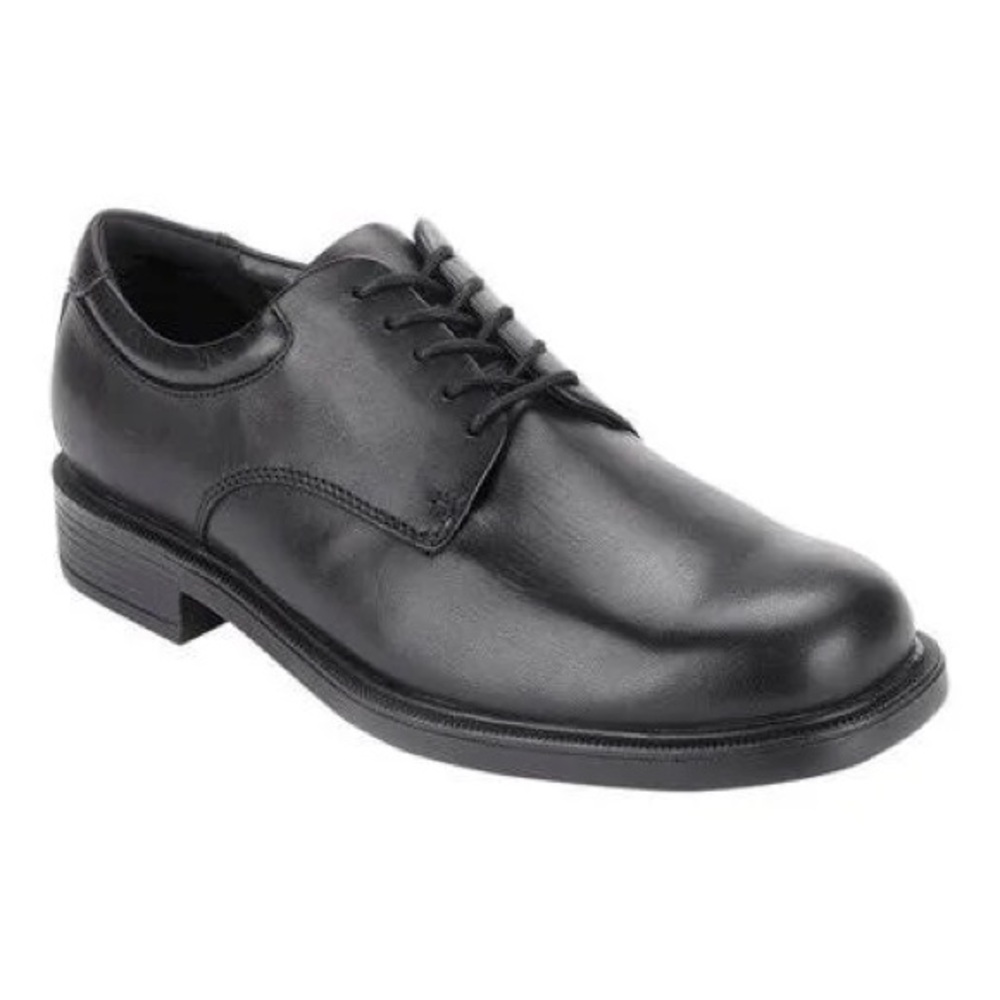 Rockport Men's Margin Oxford Black‎ Leather Office Work Size 6.5 NWOT Academia